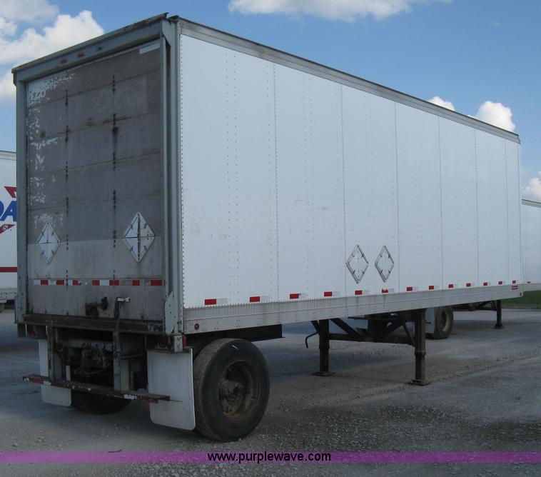 image for item D8304 1994 Wabash 28' dry van trailer