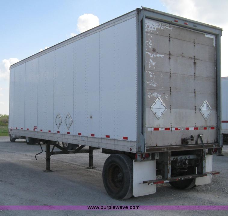 image for item D8304 1994 Wabash 28' dry van trailer