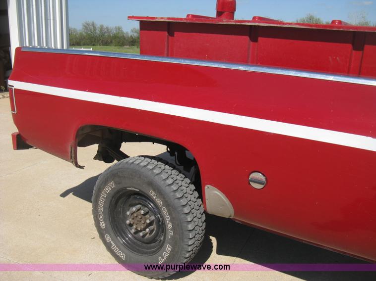 image for item D8313 1978 Chevrolet Scottsdale 20 pickup truck