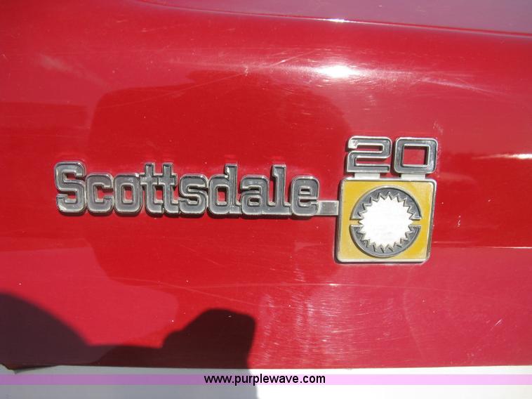 image for item D8313 1978 Chevrolet Scottsdale 20 pickup truck