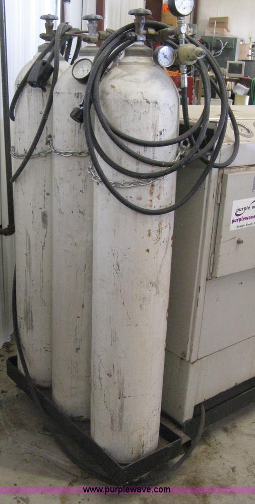 image for item D8314 1981 Bauer FS9E1H breathing air support compressor