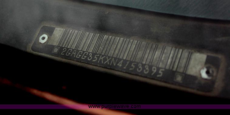 image for item E2801 1992 Chevrolet G30 Sport van