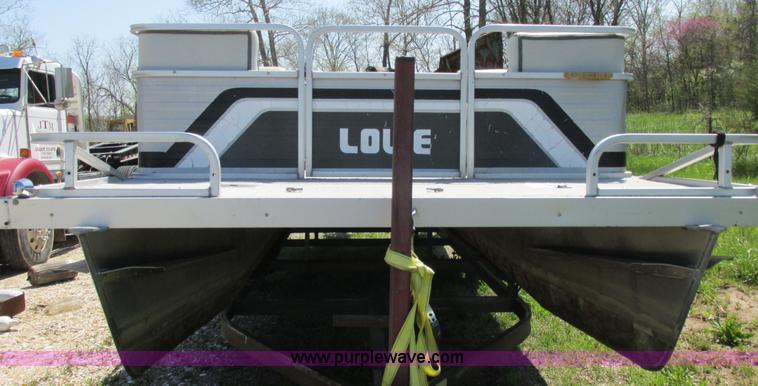 image for item E7224 1987 Lowe Classic pontoon boat