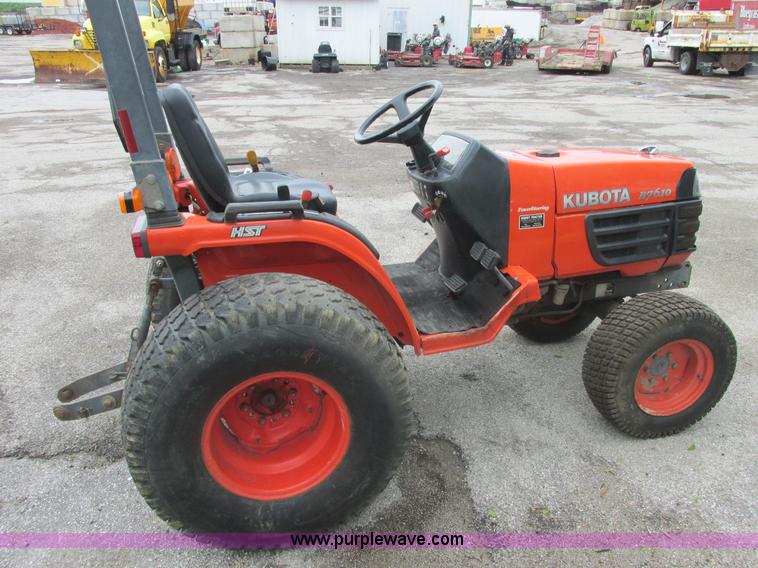 image for item E7237 Kubota B7610 MFWD tractor