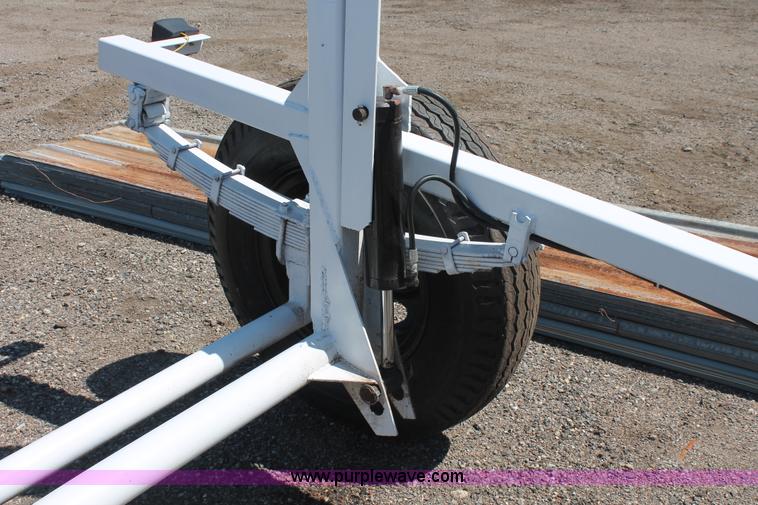 image for item F9132 Shop built 13' reel dolly trailer