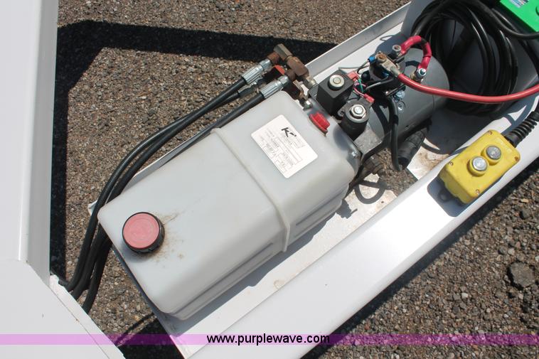 image for item F9132 Shop built 13' reel dolly trailer