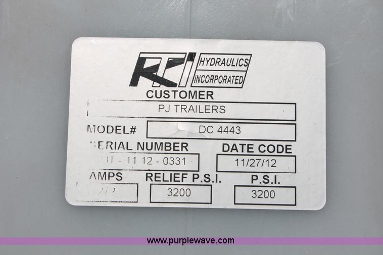 image for item F9132 Shop built 13' reel dolly trailer