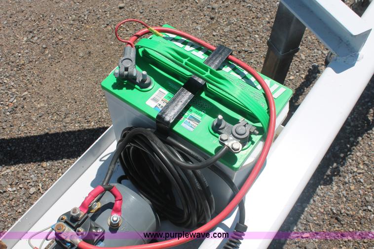 image for item F9132 Shop built 13' reel dolly trailer