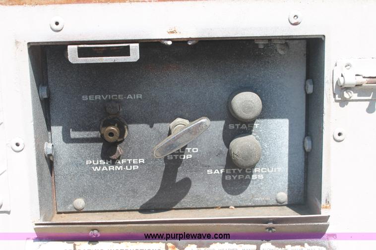 image for item F9133 Ingersoll Rand P175WD air compressor