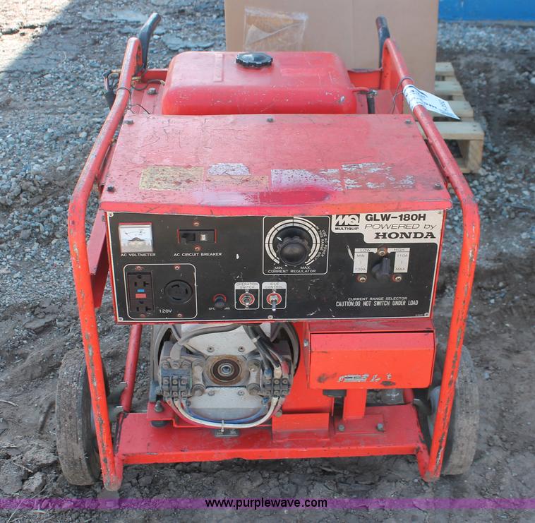 image for item H3552 Multi Quip GLW-180H generator/welder