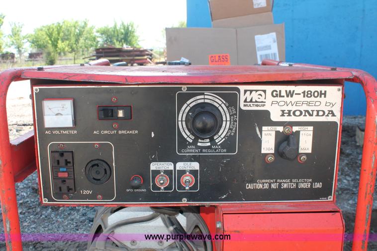 image for item H3552 Multi Quip GLW-180H generator/welder