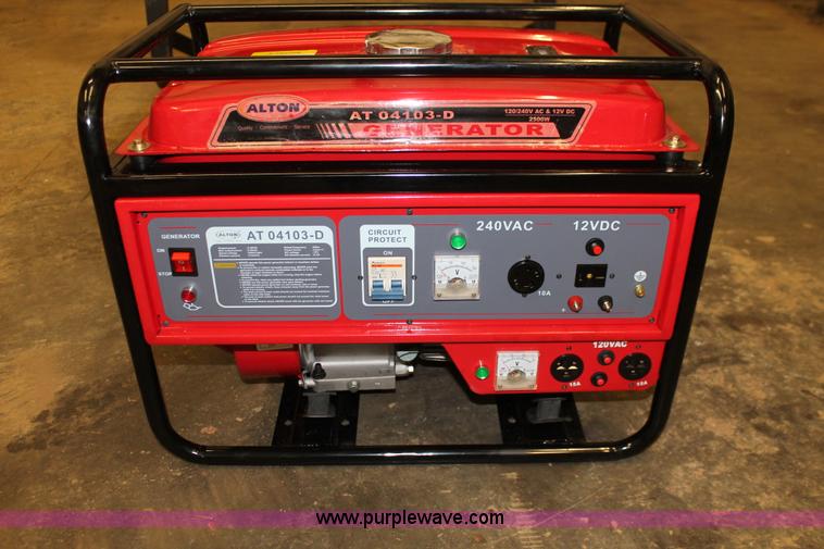 image for item H3663 Alton AT04103-D portable generator