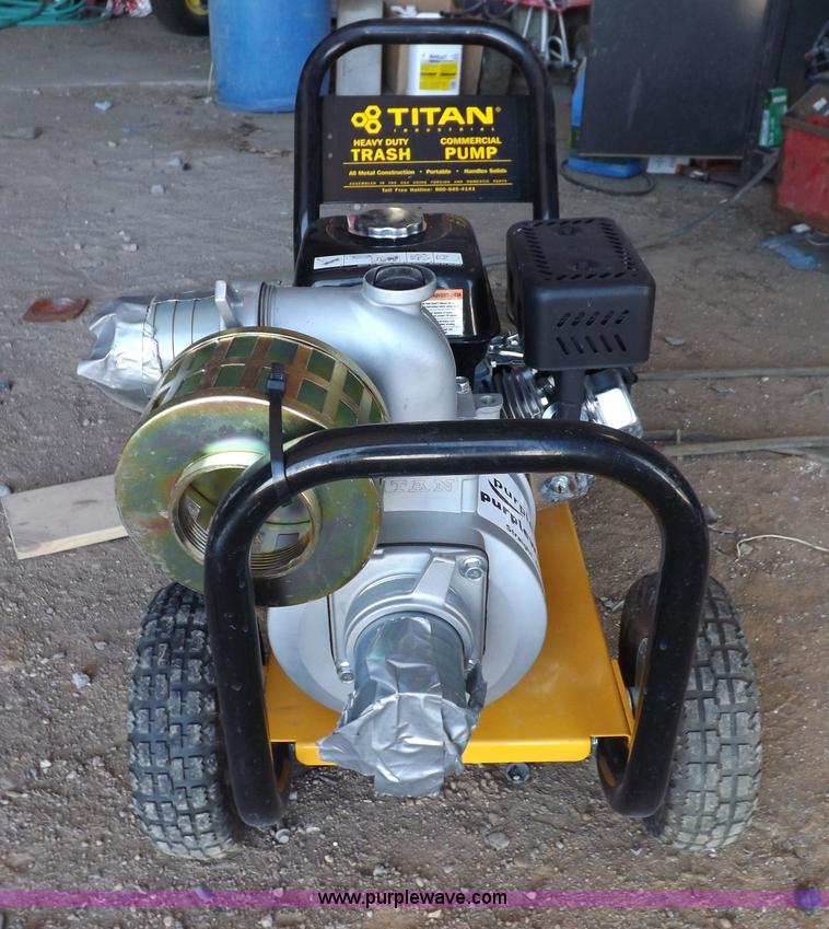 image for item H7084 Titan 3" centrifugal trash pump