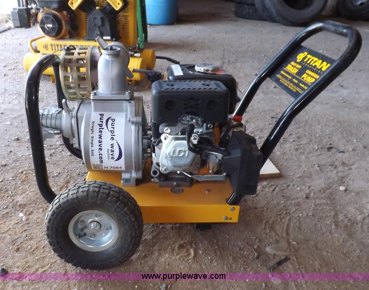 image for item H7084 Titan 3" centrifugal trash pump