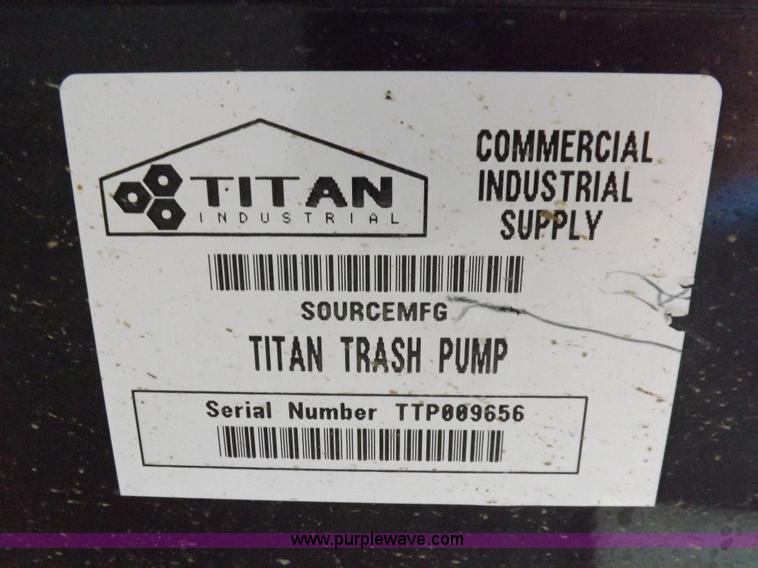 image for item H7084 Titan 3" centrifugal trash pump