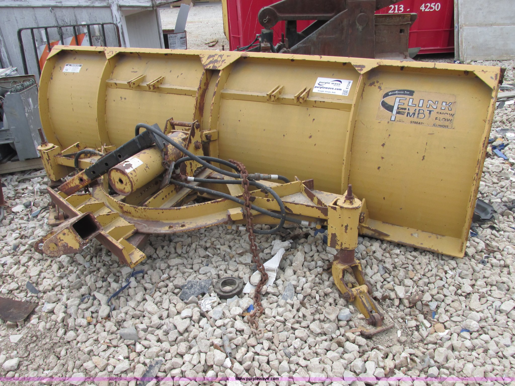 Flink MBT 10' snow plow in Union, MO Item E7244 sold Purple Wave