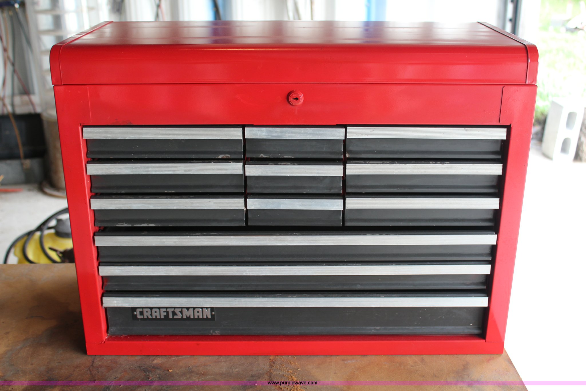 Craftsman Work Bench With Toolbox Item X9454 6 12 2013