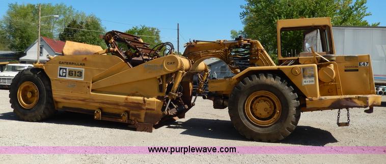 image for item D8170 1976 Caterpillar 613B scraper