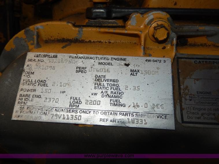 image for item D8170 1976 Caterpillar 613B scraper