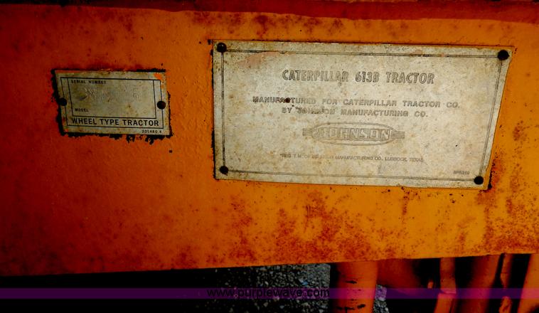 image for item D8171 1979 Caterpillar 613B scraper