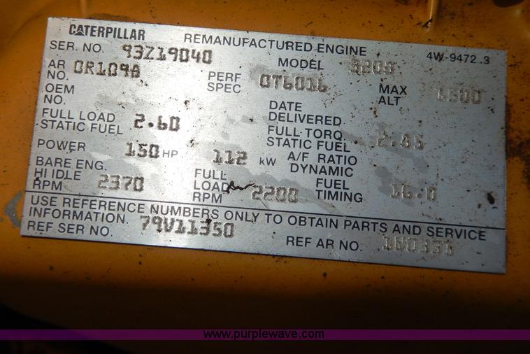 image for item D8171 1979 Caterpillar 613B scraper