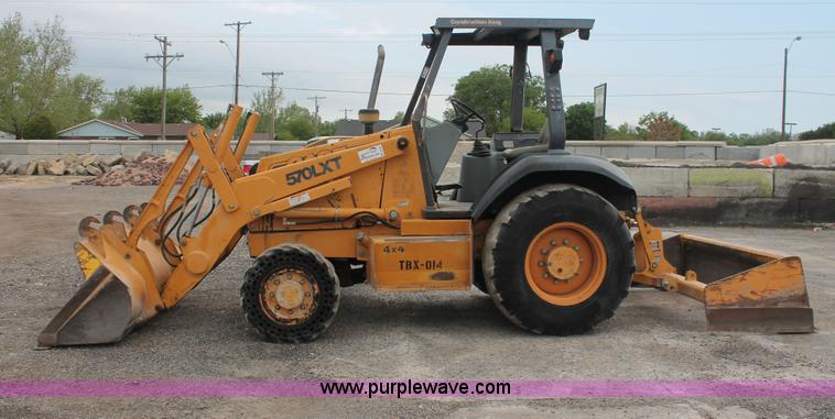 image for item D8342 1996 Case 570L XT Construction King landscape loader