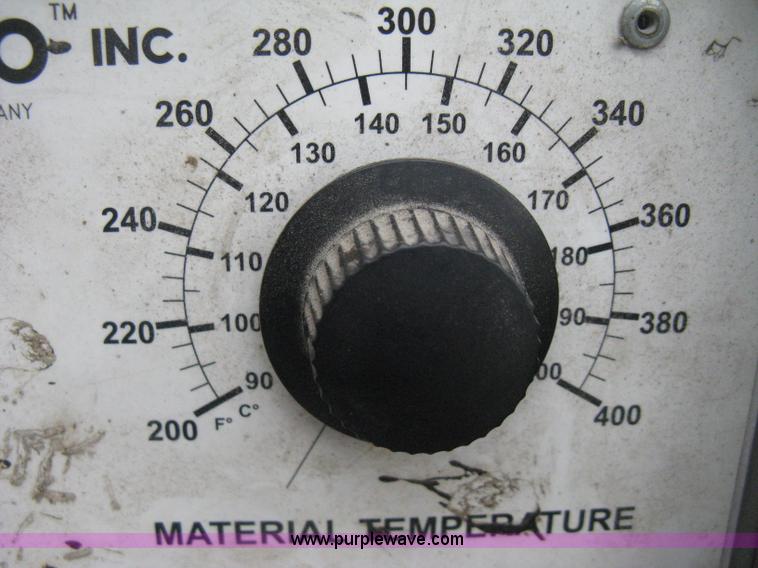 image for item E3400 2003 Crafco SS125 hot melter applicator