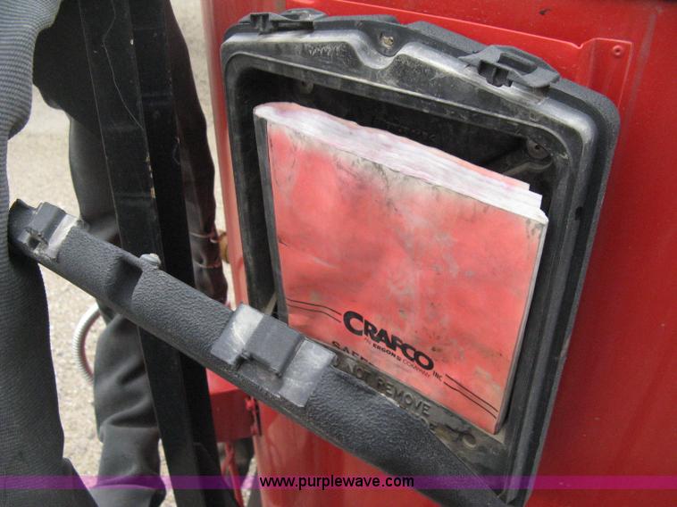 image for item E3400 2003 Crafco SS125 hot melter applicator