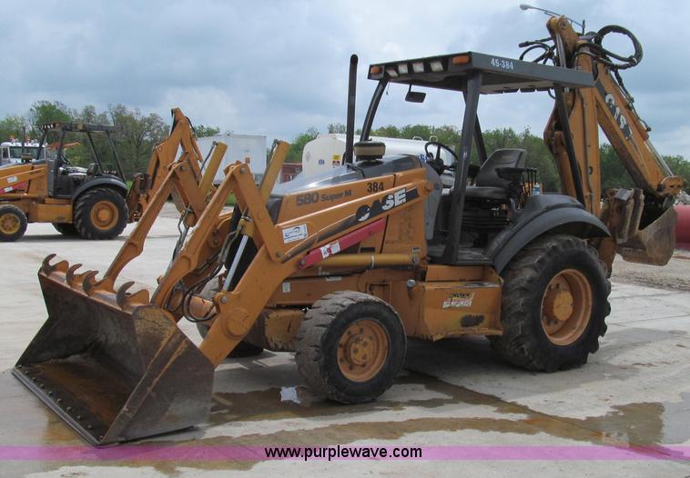image for item E3930 2003 Case 580 Super M backhoe