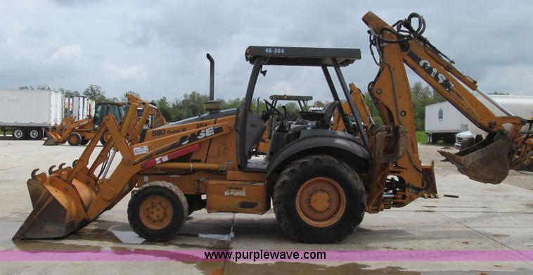 image for item E3930 2003 Case 580 Super M backhoe