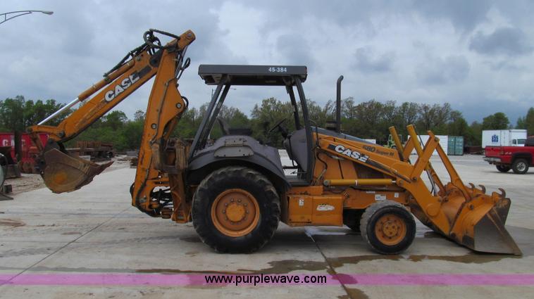 image for item E3930 2003 Case 580 Super M backhoe