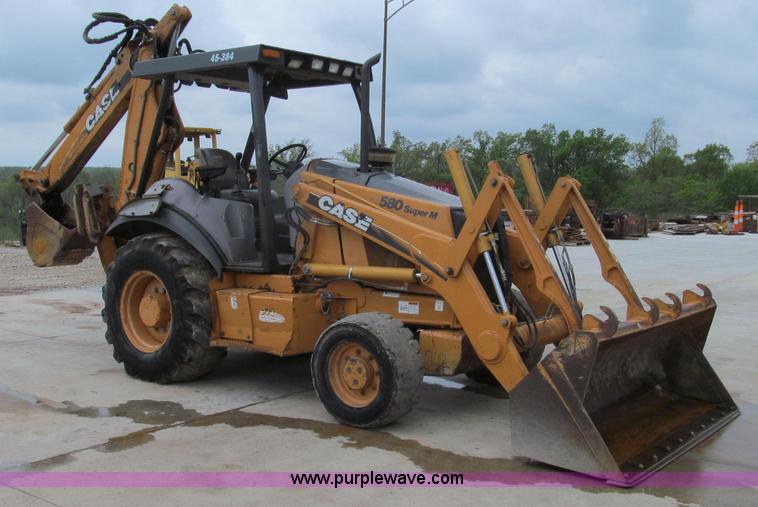 image for item E3930 2003 Case 580 Super M backhoe