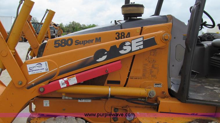 image for item E3930 2003 Case 580 Super M backhoe