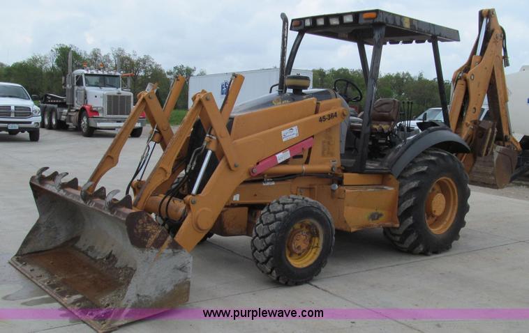 image for item E3931 2002 Case 580 Super M backhoe