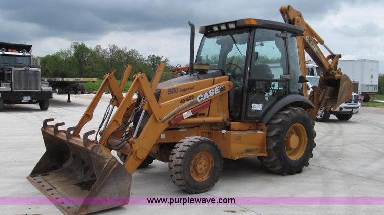 image for item E3932 2002 Case 580 Super M backhoe