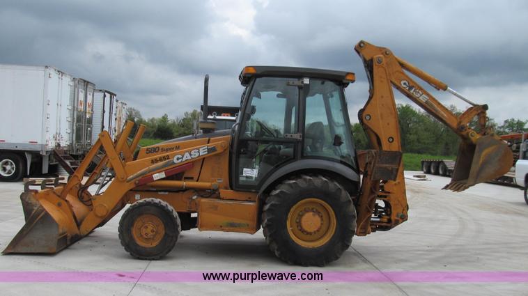 image for item E3932 2002 Case 580 Super M backhoe