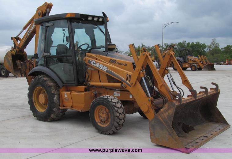 image for item E3932 2002 Case 580 Super M backhoe