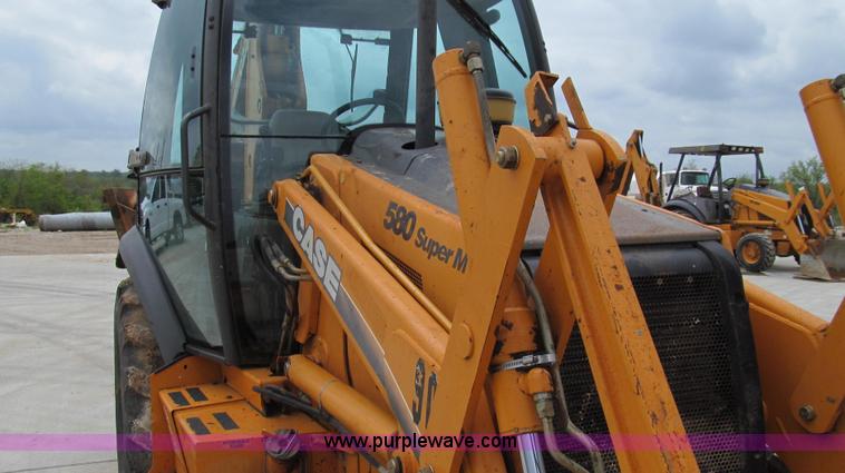 image for item E3932 2002 Case 580 Super M backhoe
