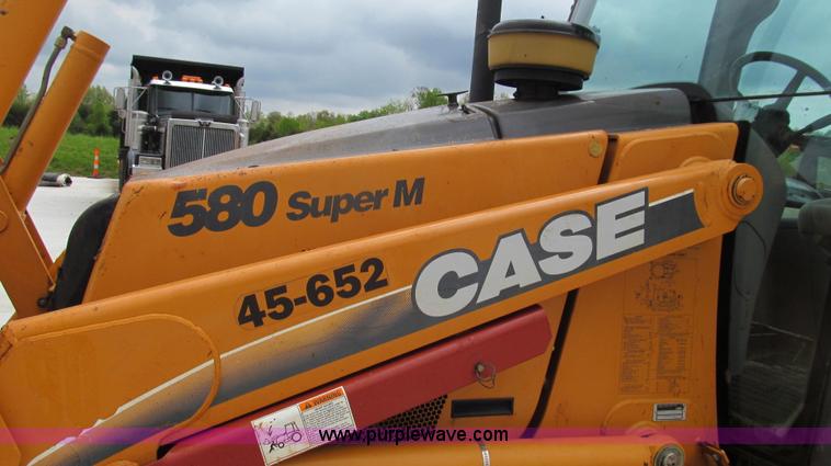 image for item E3932 2002 Case 580 Super M backhoe