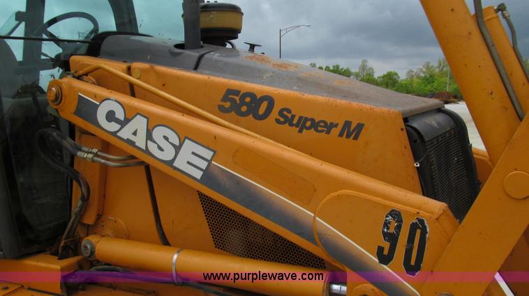 image for item E3932 2002 Case 580 Super M backhoe