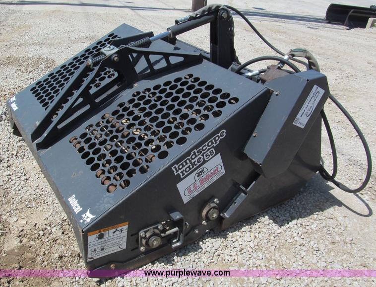 image for item F5010 2005 Bobcat LR-5B landscape rake