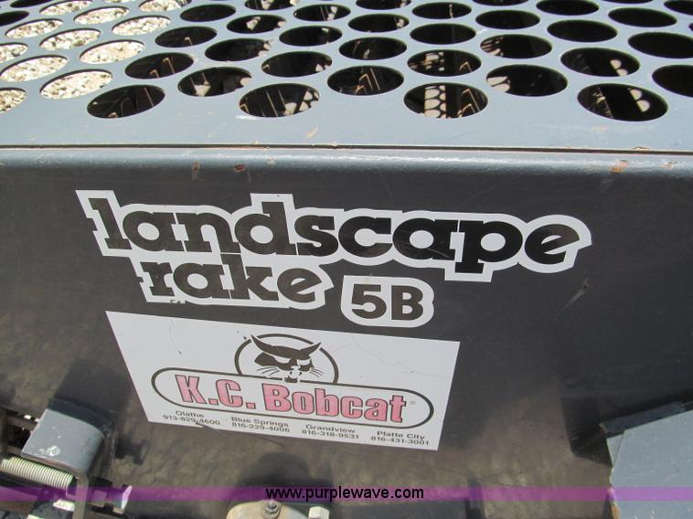 image for item F5010 2005 Bobcat LR-5B landscape rake