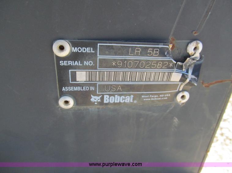 image for item F5010 2005 Bobcat LR-5B landscape rake