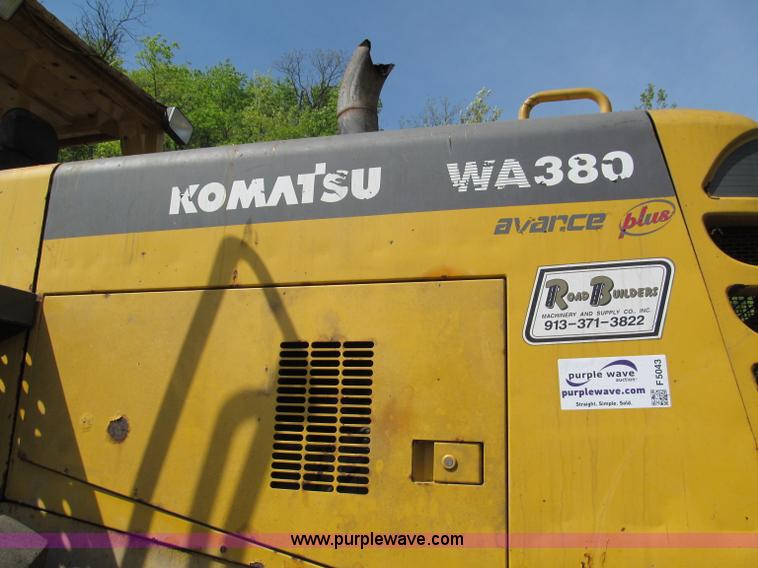 image for item F5043 Komatsu WA380-3MC wheel loader