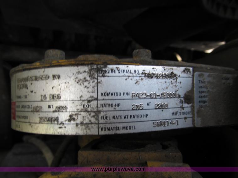 image for item F5043 Komatsu WA380-3MC wheel loader