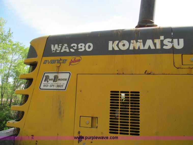 image for item F5043 Komatsu WA380-3MC wheel loader
