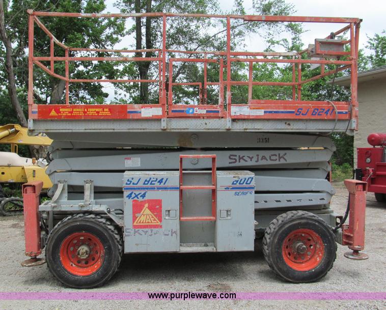 image for item F5056 Skyjack SJ8241 rough terrain scissor lift