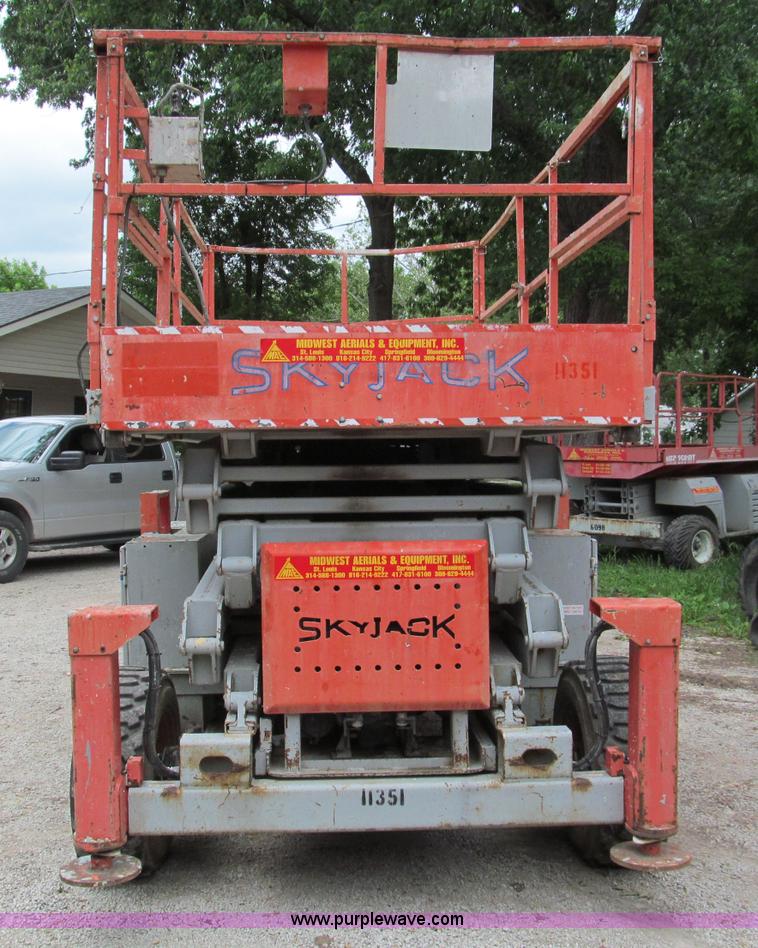 image for item F5056 Skyjack SJ8241 rough terrain scissor lift