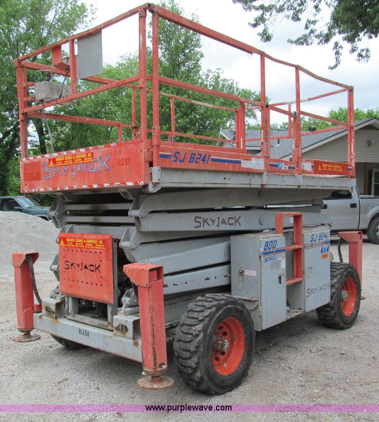 image for item F5056 Skyjack SJ8241 rough terrain scissor lift