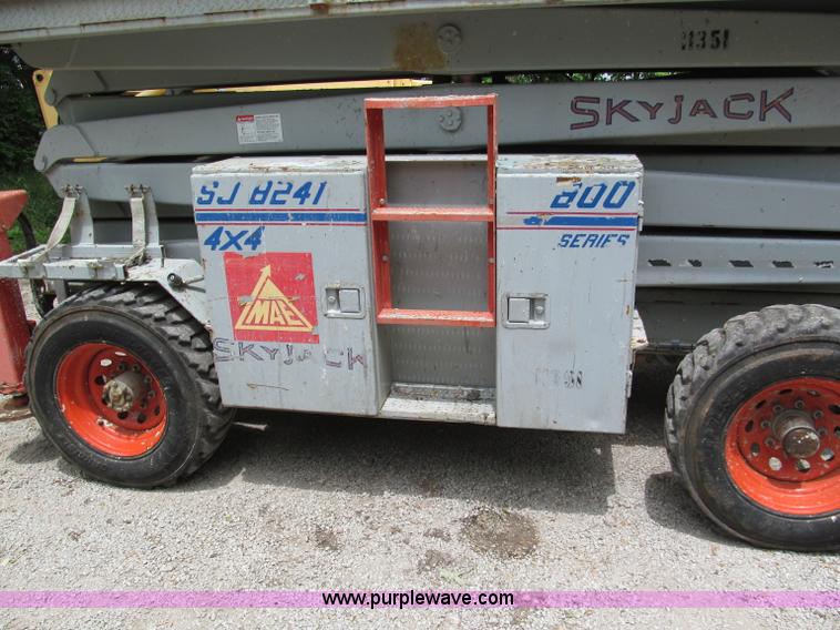 image for item F5056 Skyjack SJ8241 rough terrain scissor lift